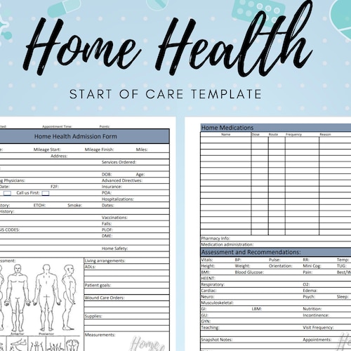 nursing home visit template