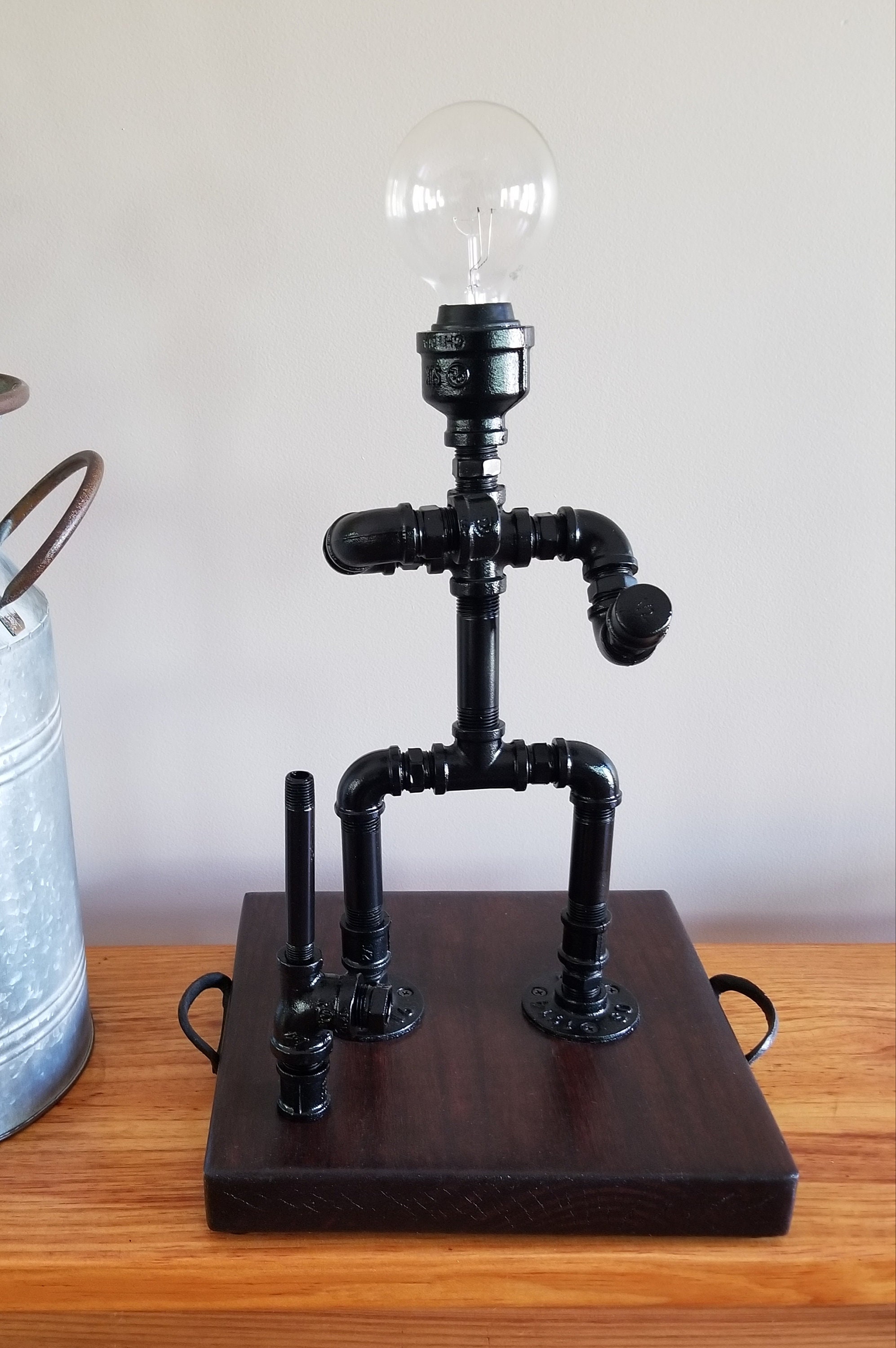 Iron Pipe Lamps Etsy