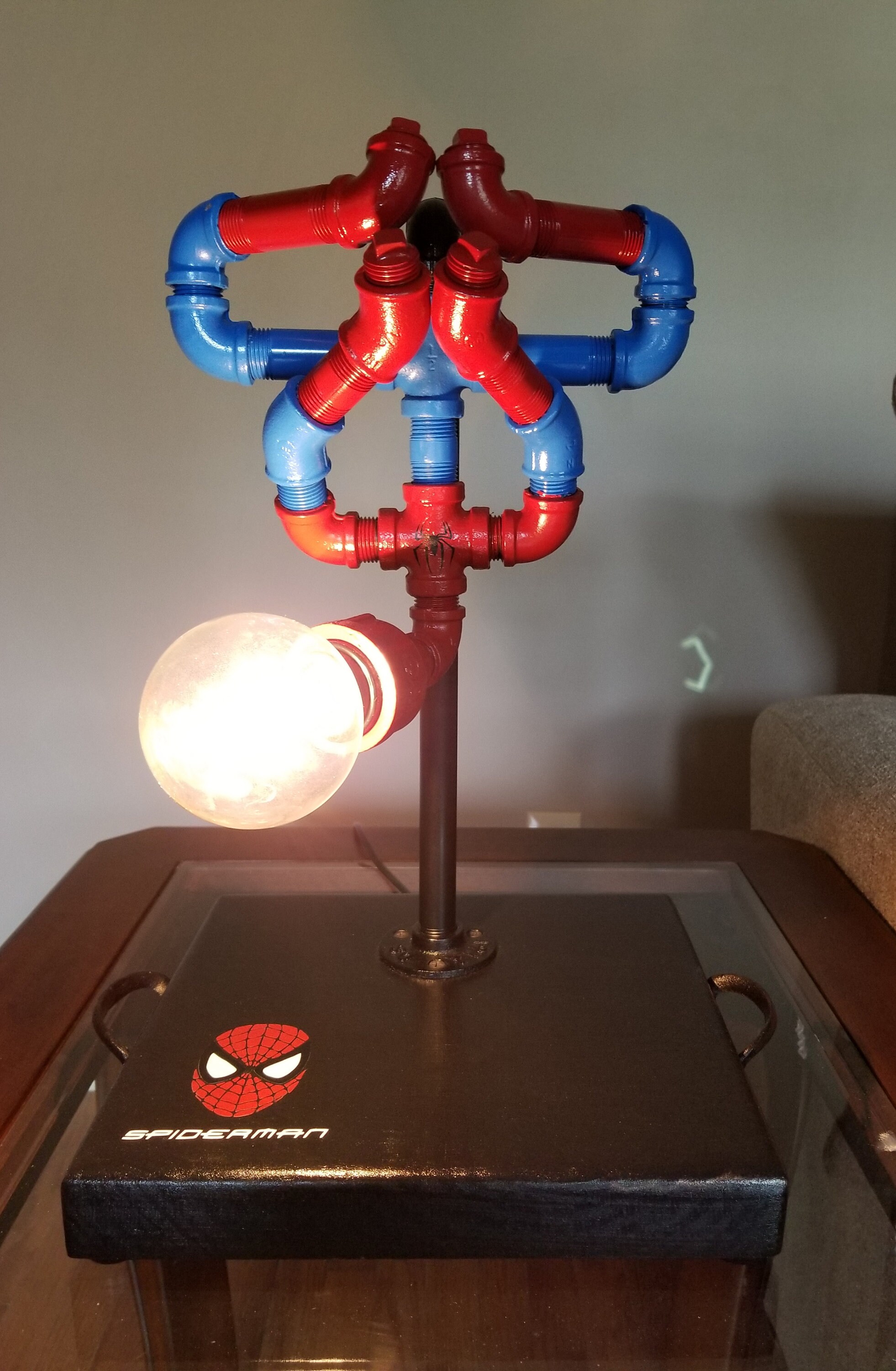 Iron Pipe Lamps Etsy