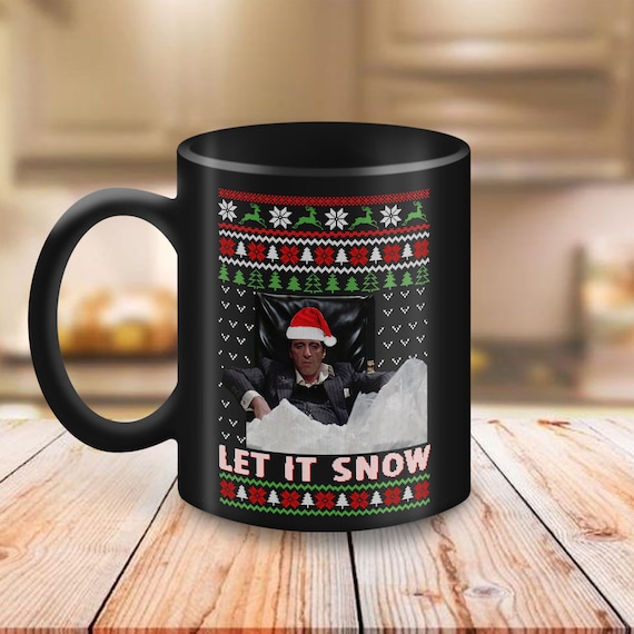 tony montana christmas sweater