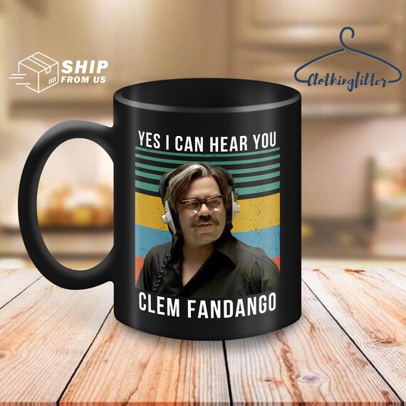 Drinkware Home & Living Toast of London I Can Hear you Clem Fandango TV