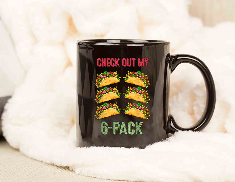 Combo PNG Check Out My Six Pack 6-Pack Tacos Funny Check Out My Six Pack Gym Quotes PNG I Fitness Taco In My Mouth Corgi Weightlifting