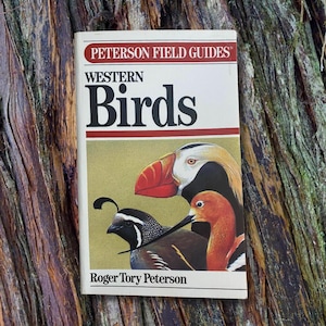 1990s Peterson Field Guide to Western Birds by Roger Tory Peterson | Bird Identification, Perfect for Birdwatchers & Nature Lovers