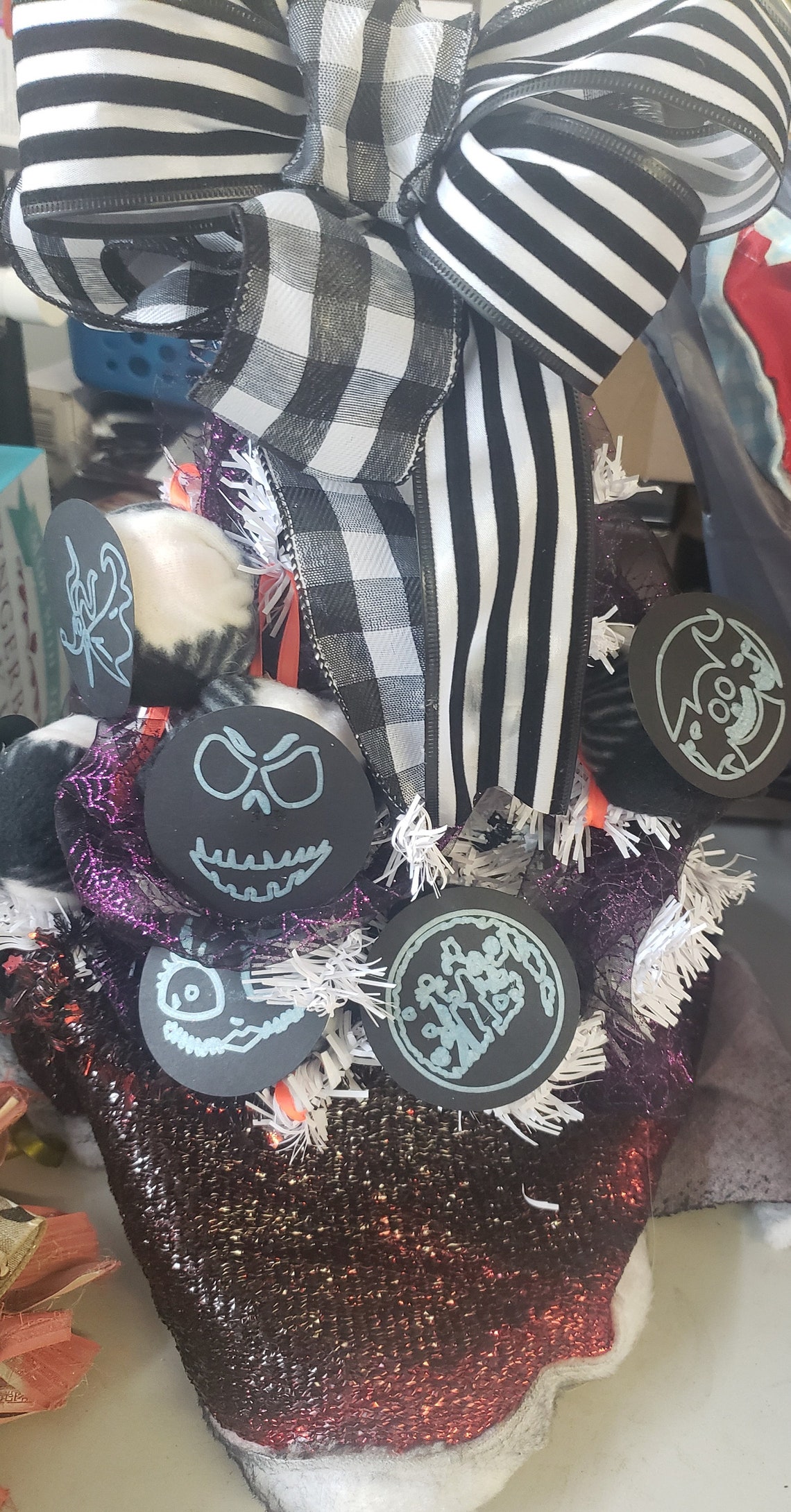 Pesadilla antes del árbol de Navidad | Etsy