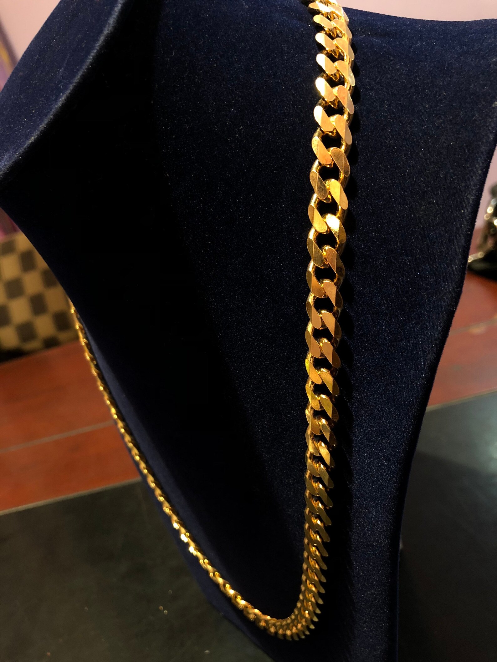 100g Heavy Pure 925 Sterling Silver Chain 9mm 22 to 30 Miami Etsy