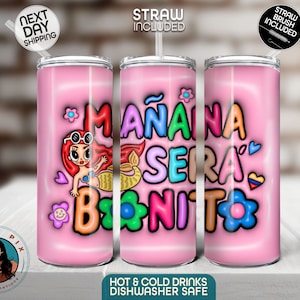 Karol G Fan Favorite - Mañana Sera Bonito 20oz Tumbler in 3 Stunning Colors