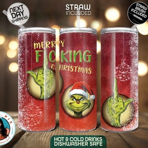 Merry F ** Christmas 20 Unzen Becher für die Weihnachtszeit!