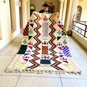 Moroccan rug, Handmade wool rug, Striped rug, Home decor rug, Custom size rug, Sheep wool rug, Soft wool rug, Berber rug, New style rug