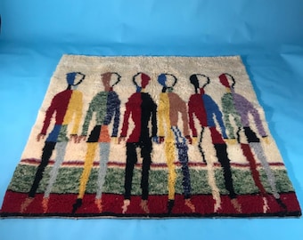 BEAUTIFUL YELLOW moroccan rug, Beni Ourain rugs, moroccan rugs, personalized moroccan rug, berber carpet, moroccan wool rugs, painting rug