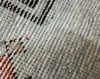 本物のモロッコ製ヴィンテージラグ – 9.6 x 6.4フィート | 手織り