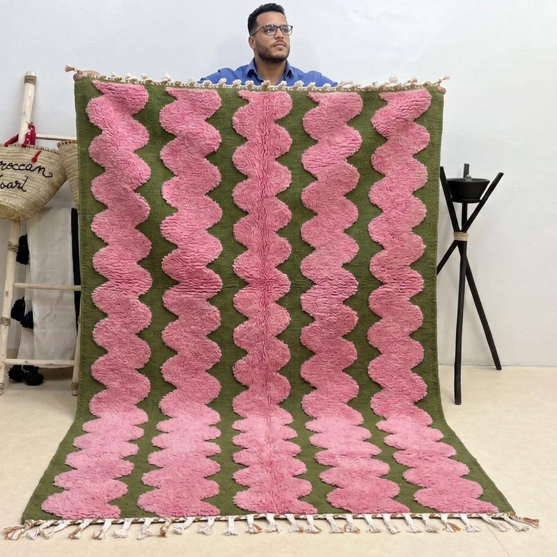 striped-olive-rug-etsy