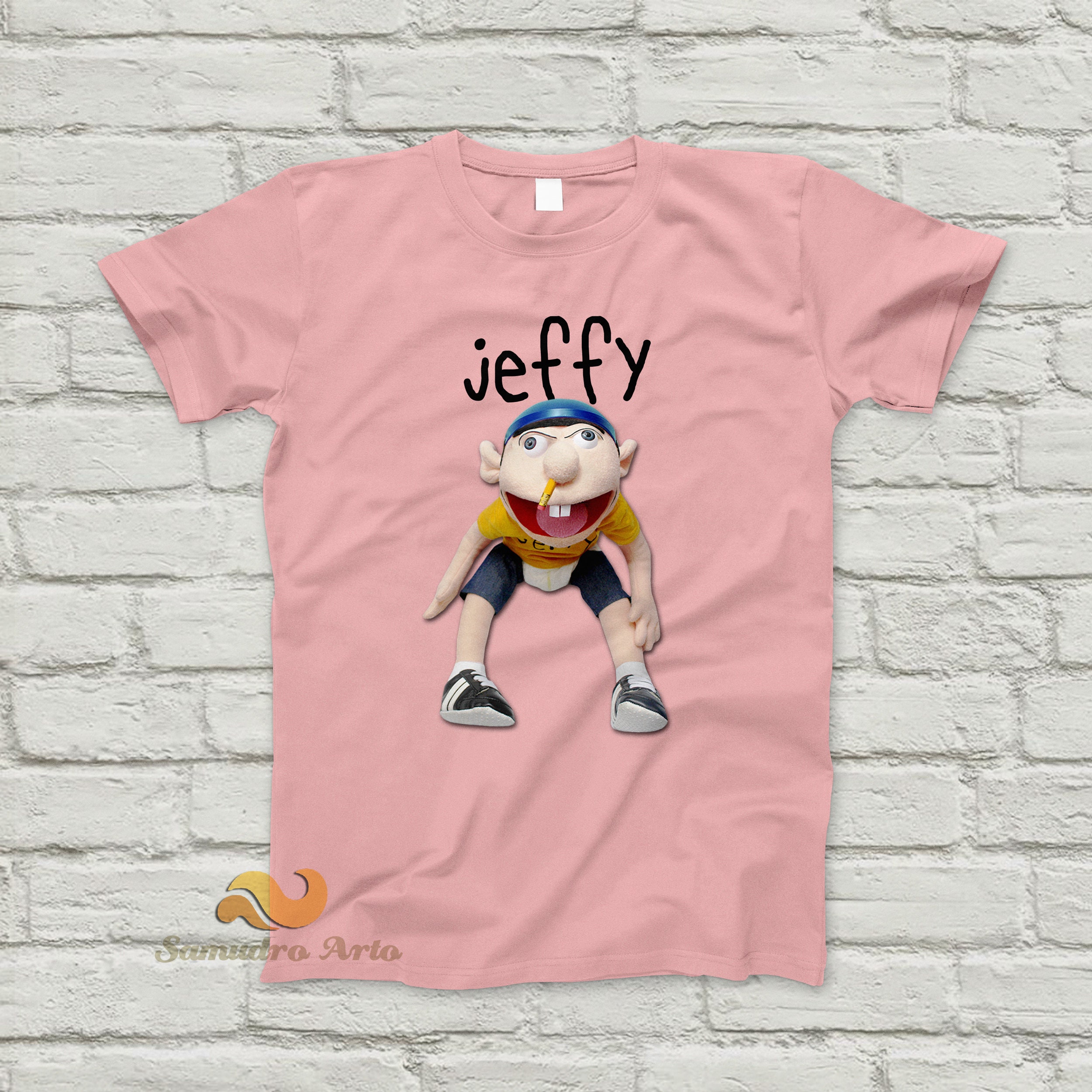 New Jeffy The Puppet Shirt Kids Jeffy Puppet Merch Funny Kids Etsy