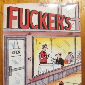 Fuckers, I’ll Have The Fuckin Cheeseburger a Funny 2.5x3.5 Refrigerator Magnet with Glossy Finish. Gift For Him or Her.