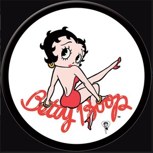 Betty Boop Magnet: 1930s Cartoon Character, Glossy Finish