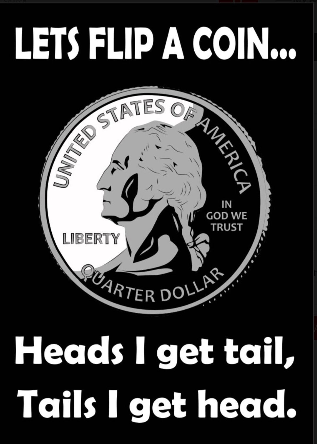 Lets Flip A Coinheads I Get Tailtails I Get Head All on a Etsy