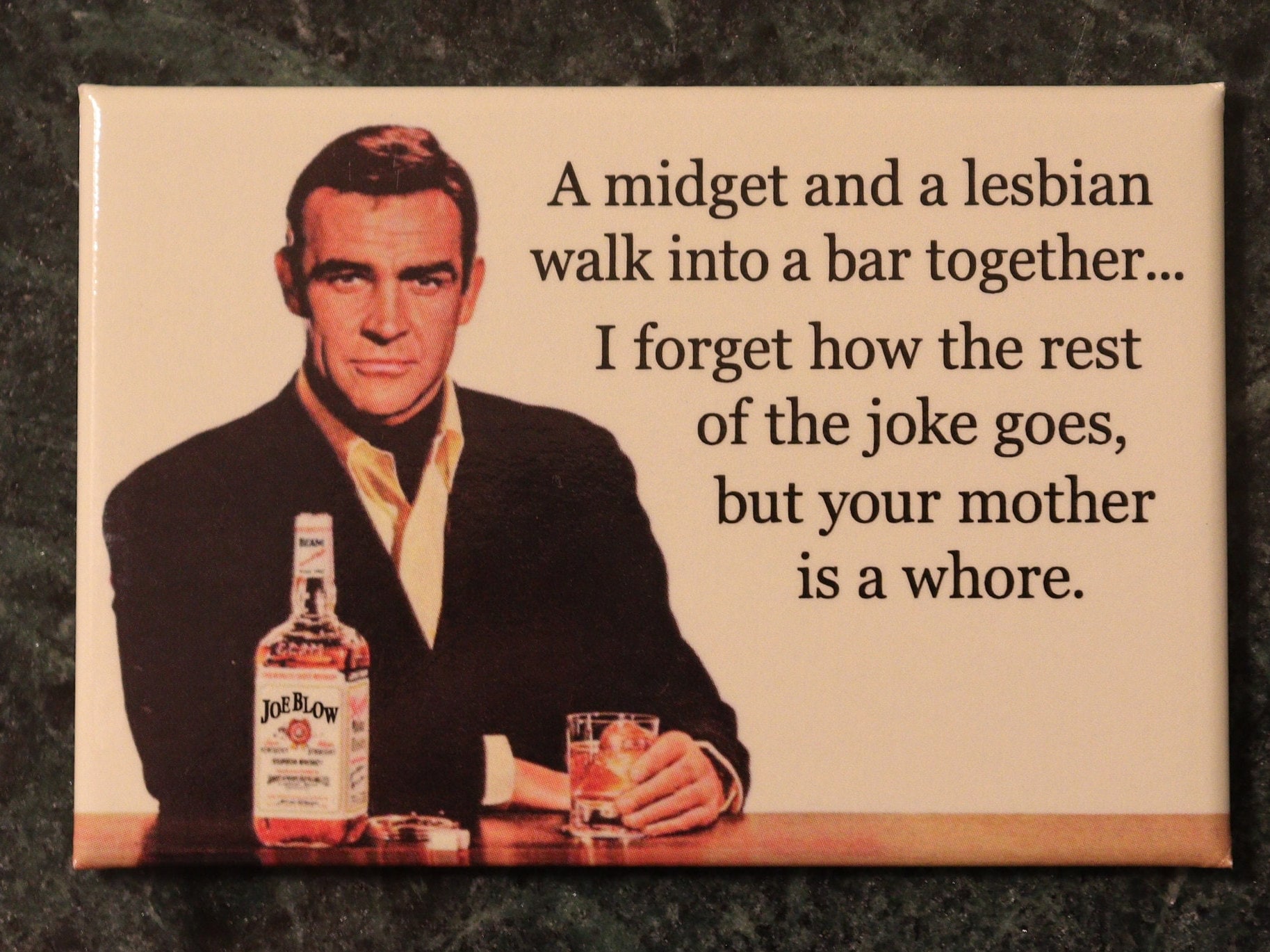 Your Mother is A Whore Quotefunny Joke on A a 2x3 Etsy