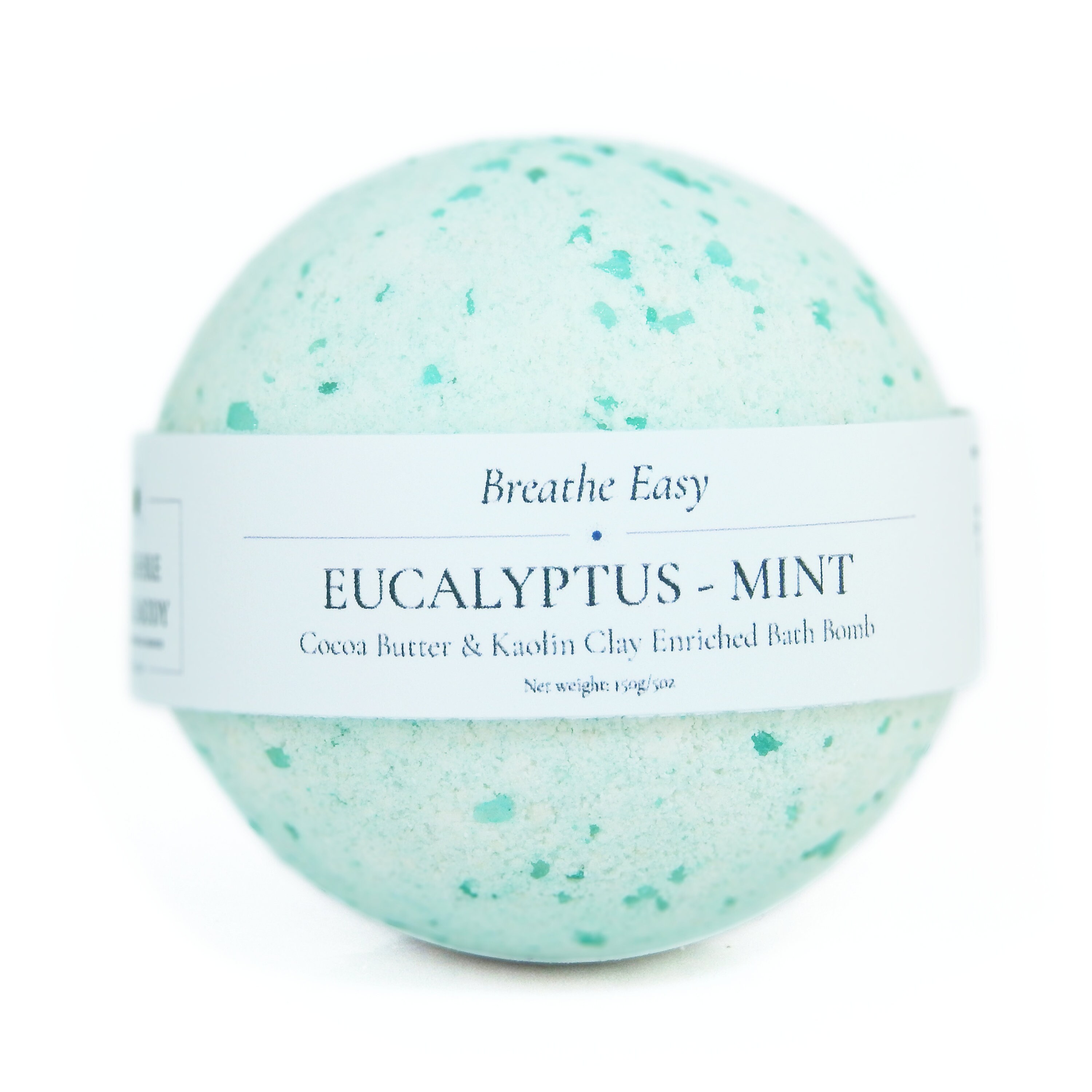 Eucalyptus Mint Bath Bomb Enriched with Cocoa Butter and | Etsy