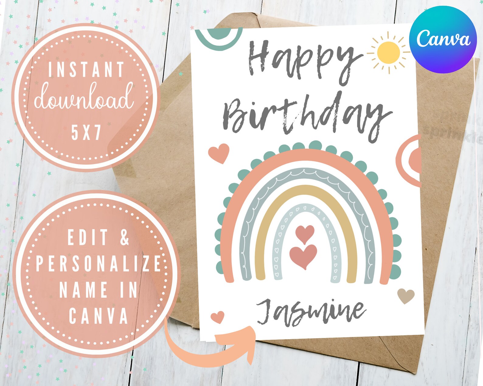 Cute Printable Birthday Card, Printable Birthday Card for Friend ...