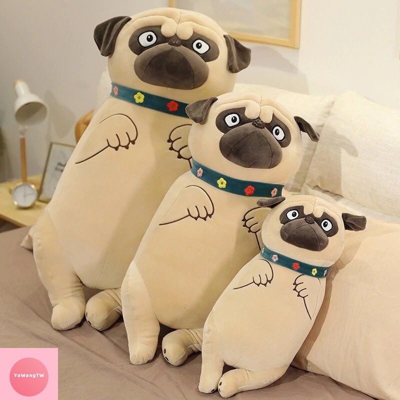 45cm90cm Simulation Hund Plüsch Mops Spielzeug weiche Etsy