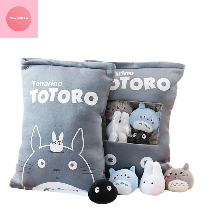 HOT a bag of totoro plush toys 8 pcs plush my neighbour totoro | Etsy