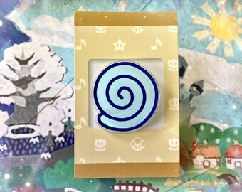 Dizzy Dial Acrylic Pin