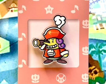 Flavio Acrylic Pin
