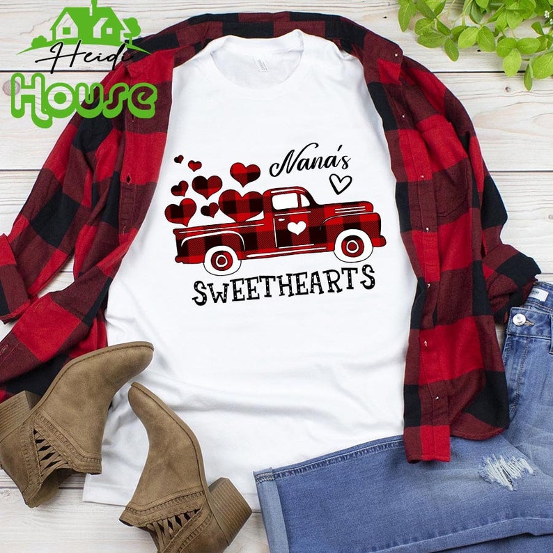 Download Nana's Sweetheart PNG Valentines Svg Nana Truck | Etsy