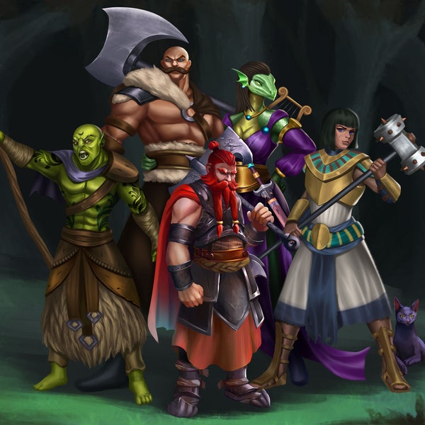 Dnd Party - Etsy
