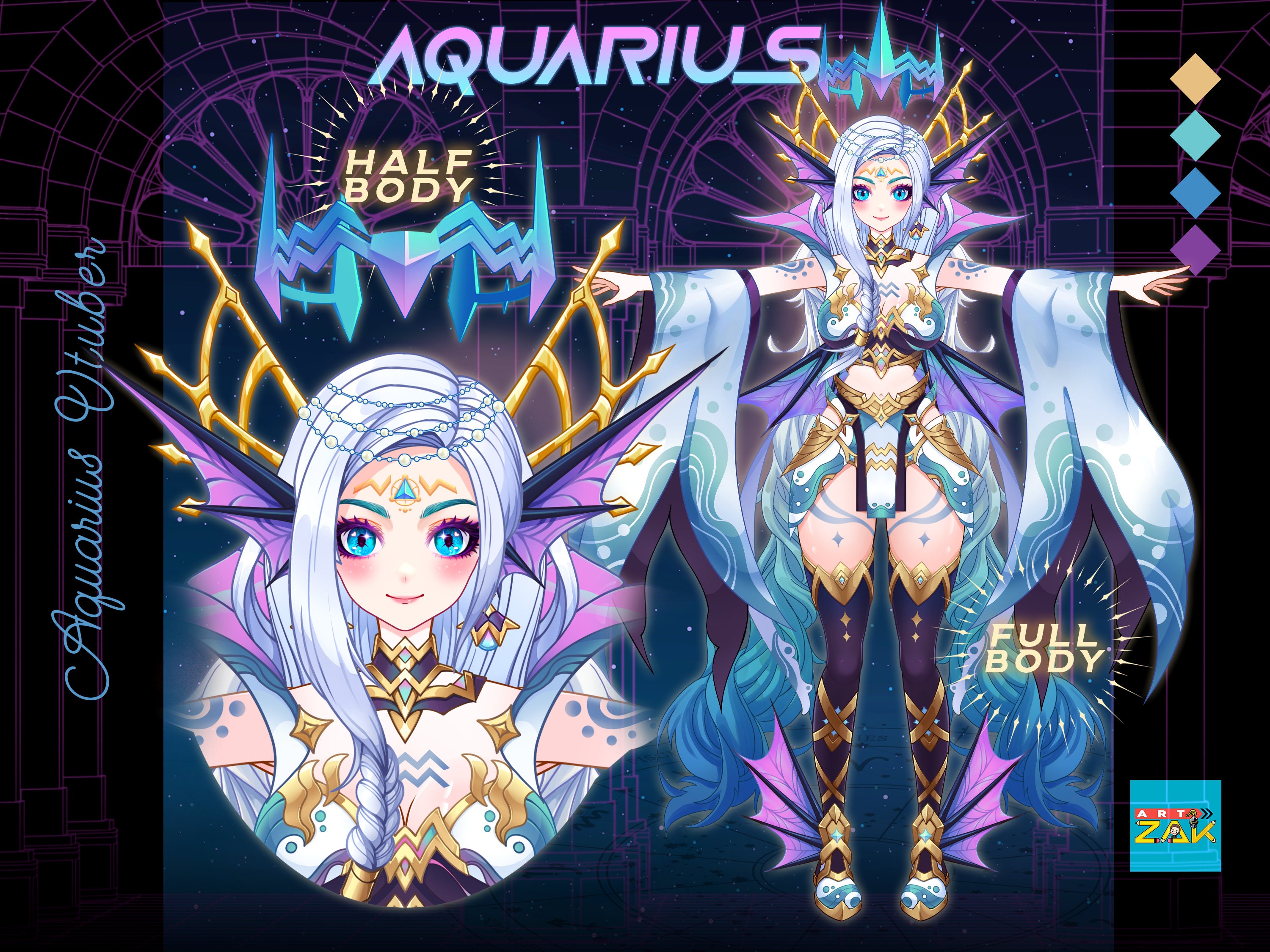 Anime Gold Saints Aquarius Camus CQ14 Minifigures - Brixtoy