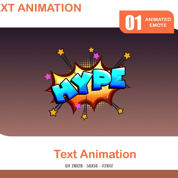 Hype Animated Emotes - Etsy