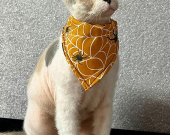 Halloween Katzen Bandana, Hunde Bandana, Haustiere Bandana, Halloween Accessoires