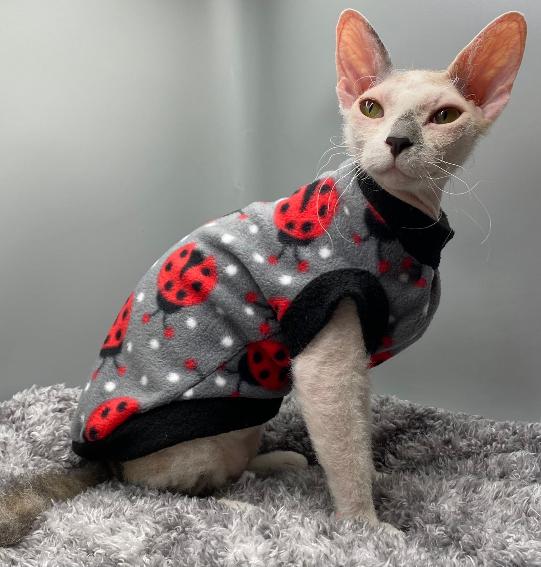 Sphynx Cat Clothes, Sphynx Jumper, Sphynx Sweater, Sphynx Clothes, Cat
