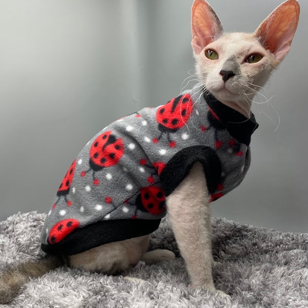 Sphynx cat clothes, sphynx jumper, sphynx sweater, sphynx clothes, cat clothes, hairless cat clothes,cat clothing, sphinx jumper