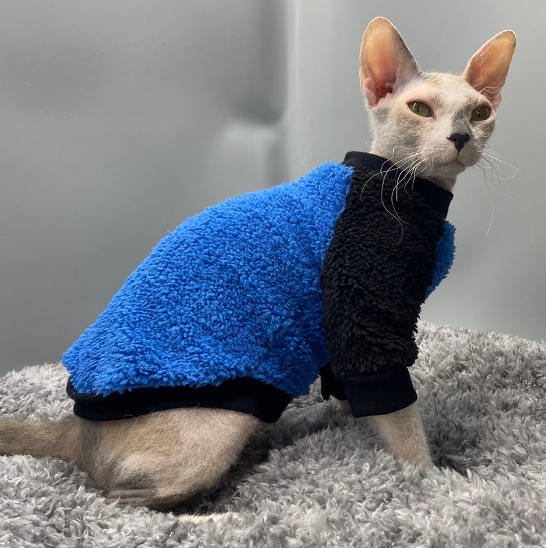 fleece cat sweater