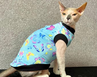 Sun-Safe Style: SPF50 Cat Shirt - The Ultimate Gift for Cat Lovers and Their Feline Friends!