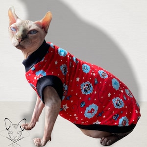 Sphynx cat clothes, sphynx clothing, cat clothes,hairless cat clothes, sphynx clothes, devon rex clothes, cat clothes, sphynx sweaters