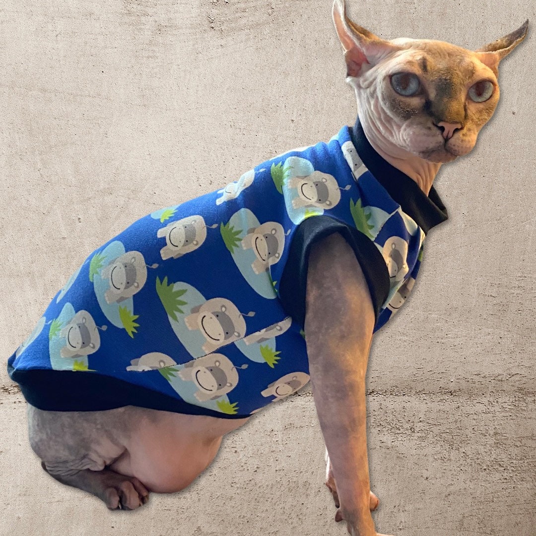 Sphynx Cat Clothes, Sphynx Clothing, Cat Clothes,hairless Cat Clothes