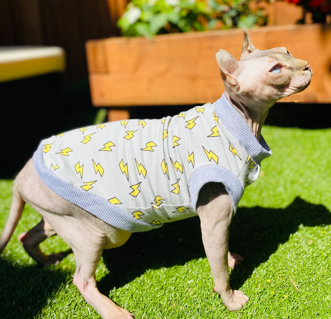 Sphynx Cat Clothes, Sphynx Clothing, Cat Clothes,hairless Cat Clothes