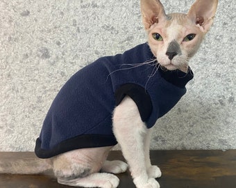 Cat clothes for cats Sphynx cat clothes, sphynx jumper, sphynx sweater, sphynx clothes, cat clothes, hairless cat clothes,cat clothing,