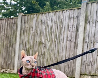 Cat Harness Escape Proof Jacket, cat Vest, Cat accessories