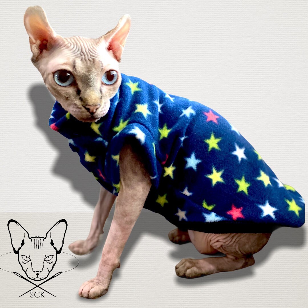 Sphynx Cat Clothes, Sphynx Jumper, Sphynx Sweater, Sphynx Clothes, Cat
