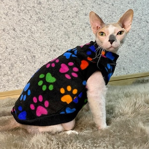 Sphynx cat clothes, sphynx jumper, sphynx sweater, sphynx clothes, cat clothes, hairless cat clothes,cat clothing, sphinx jumper, cats