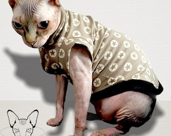 Sphynx cat clothes, sphynx clothing, cat sweatshirt, cat lover gift, cat shirt, cat sweater, cute cat sweatshirt, funny cat shirt, cat gift