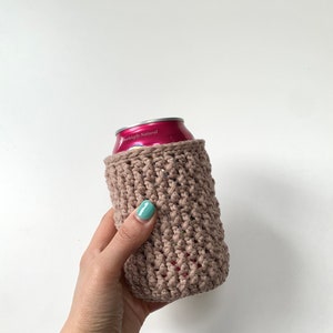 Summer Drink Cozy Crochet Pattern/Can Cozy Crochet Pattern/Slim Can Cozy Pattern/Starbucks Drink Cozy/Iced Coffee Sleeve Pattern image 5