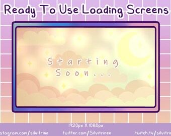 Retrowave Synthwave Animated Stream Screens for Twitch Youtube Live ...