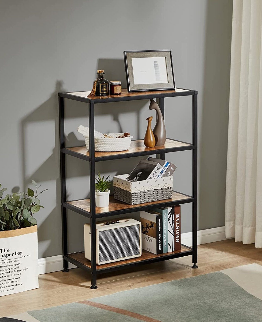 Furniture Bookshelves Home & Living Office Bookcase Living Room