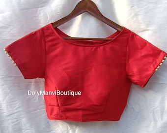 Women Sari Blouse, Indian Sari Blouse, Bollywood Sari Blouse, Women Blouse, Women Crop Top, Designer Blouse, Fancy Sari Top For Women