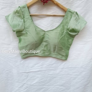 Designer Sari Blouse, Indian Sari Blouse, Bollywood Blouse, Women Blouse, Crop Top For Women, Designer Blouse, Designer sleeves sari blouse