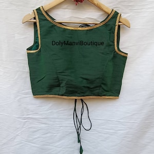 Handmade Designer Women Saree Blouse, Indian Sari Blouse, Sari Blouse, Women Blouse, Saree Blouse, Crop Top, Readymade Sari Blouse