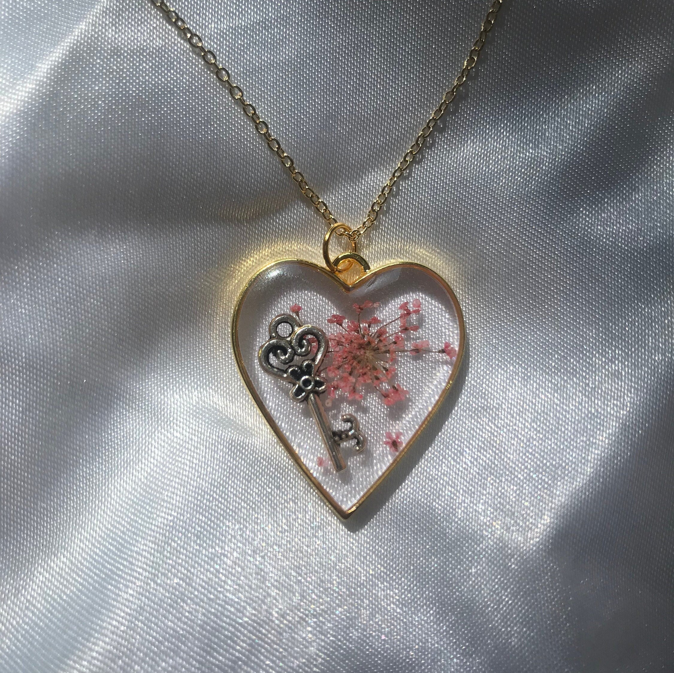 Key to my Heart necklace pendant necklace charm jewelry Etsy